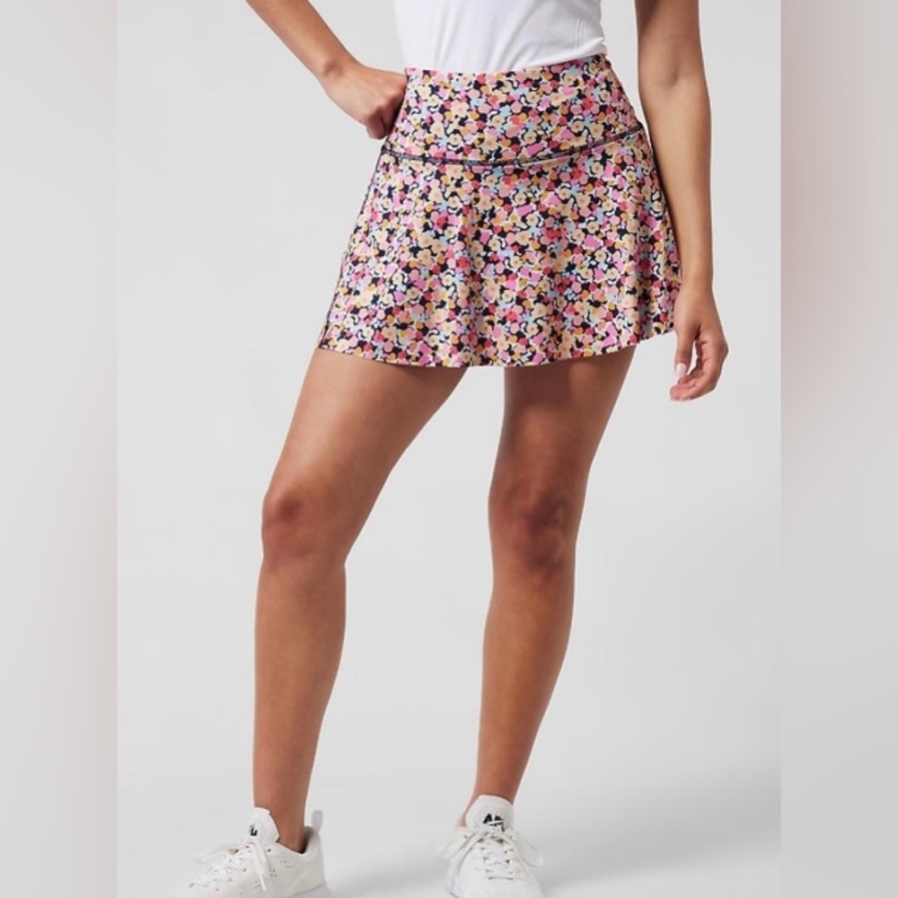 NEW Athleta Ace Printed Tennis Skort. XL